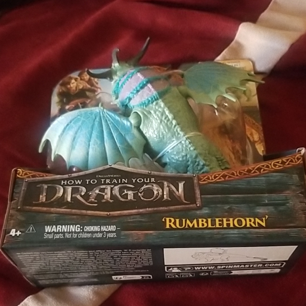 How to Train Your Dragon Rumblehorn Toy